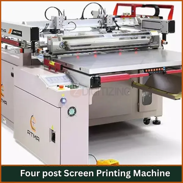 Four post Screen Printing Machine