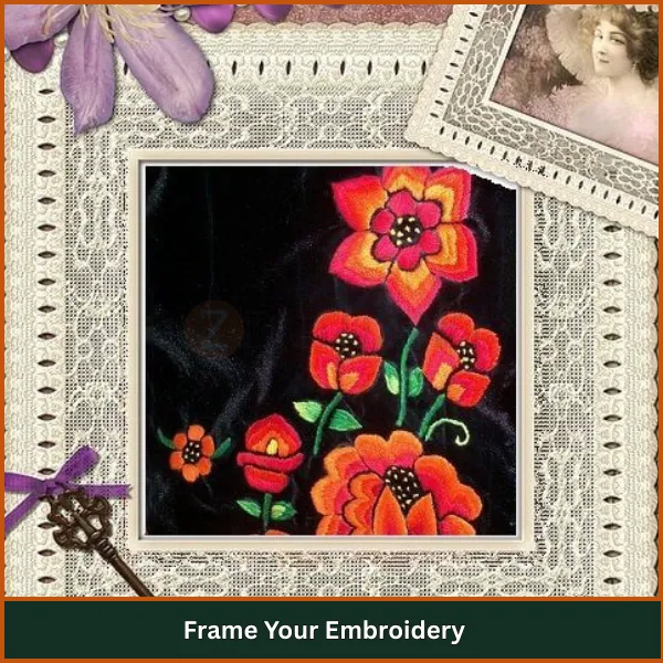 Frame Your Embroidery