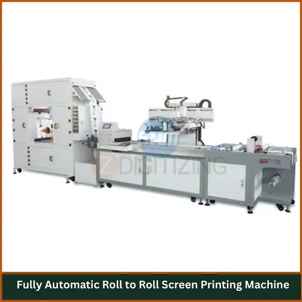 Fully Automatic Roll to Roll Screen Printing Machine
