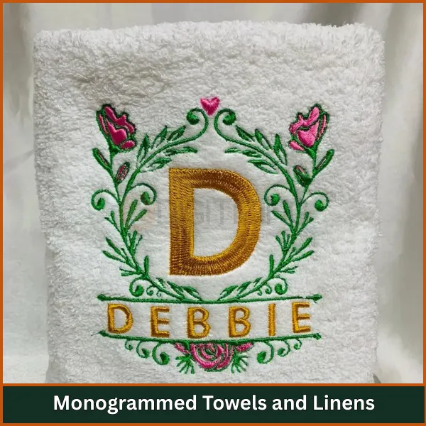 Monogrammed Towels and Linens