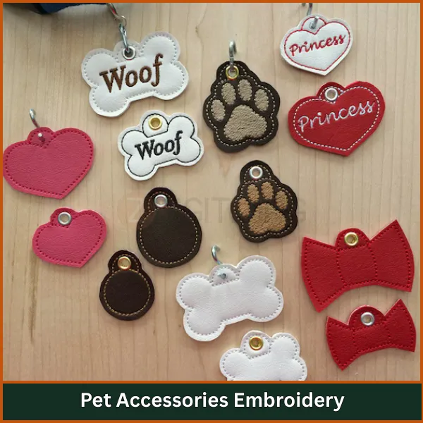 Pet Accessories Embroidery
