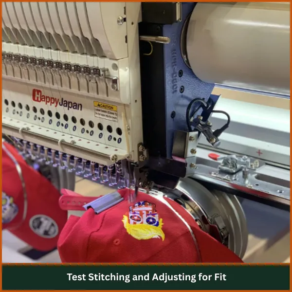 Test Stitching and Adjusting for Fit