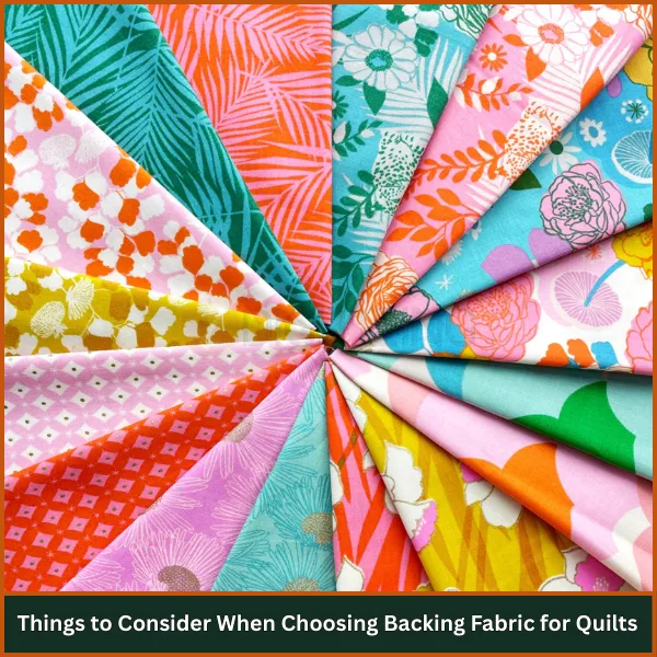 Things to Consider When Choosing Backing Fabric for Quilts