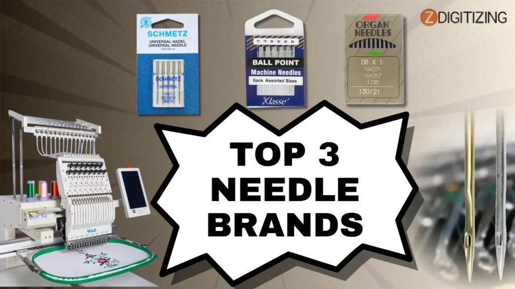 3 Best Embroidery Machine Needle Brands in 2025