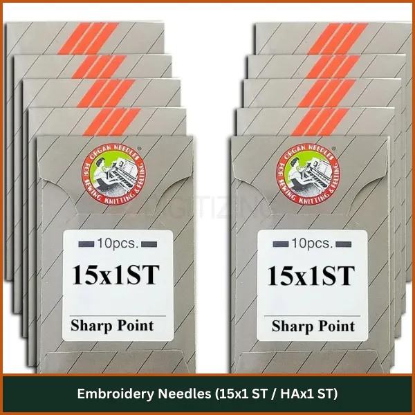 Embroidery Needles (15x1 ST HAx1 ST)