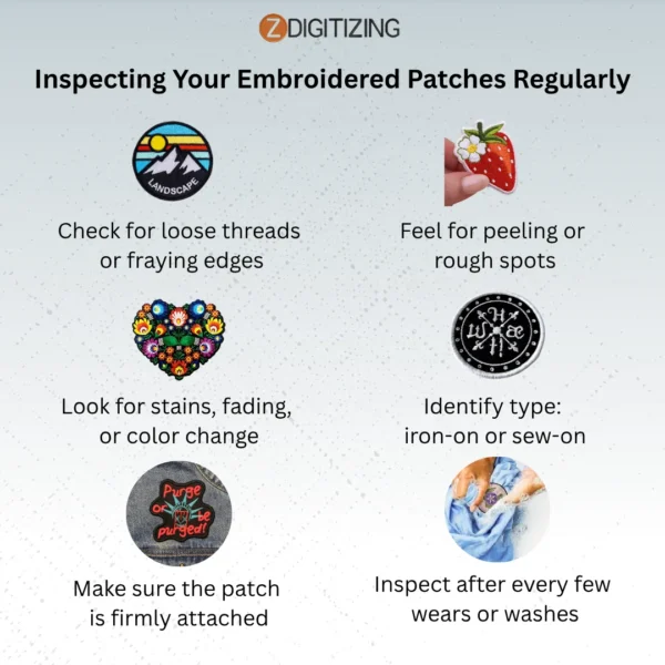 Inspecting Your Embroidered Patches Regularly