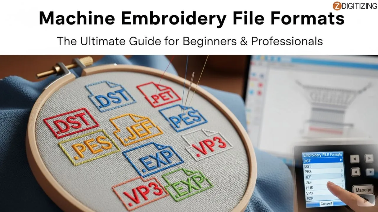 Machine Embroidery File Formats The Ultimate Guide for Beginners & Professionals