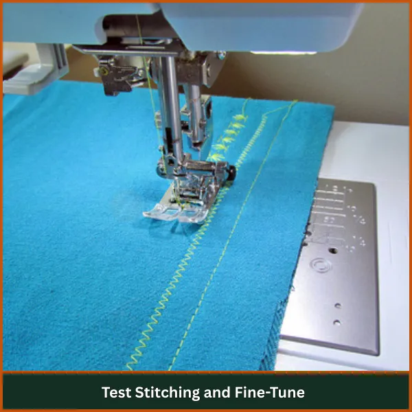 Test Stitching and Fine-Tune
