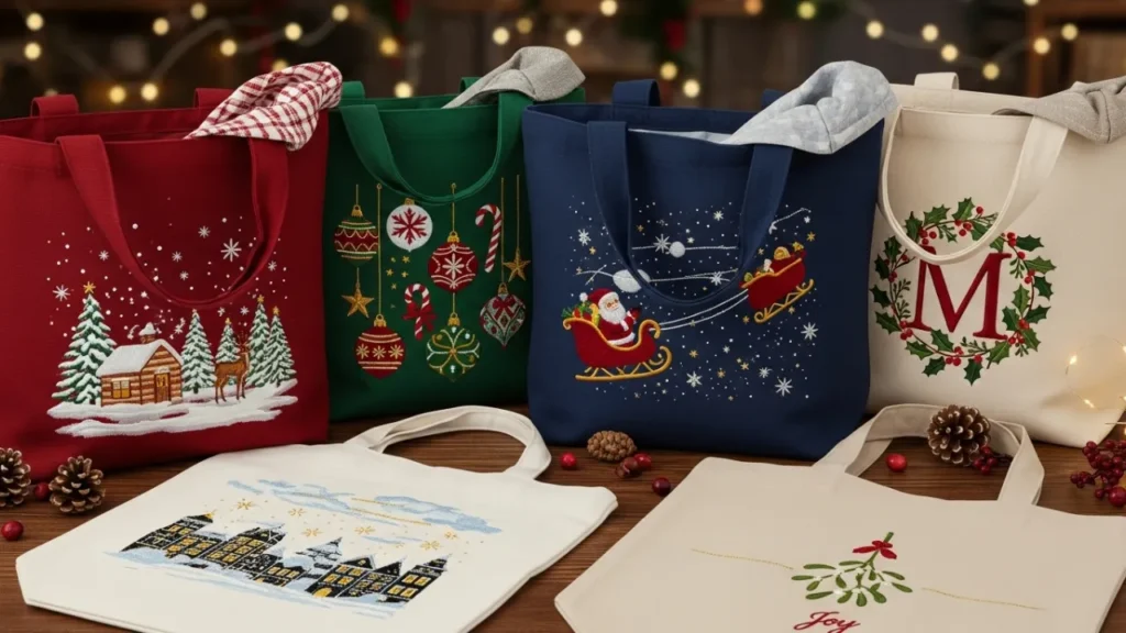 Custom Embroidered Tote Bags