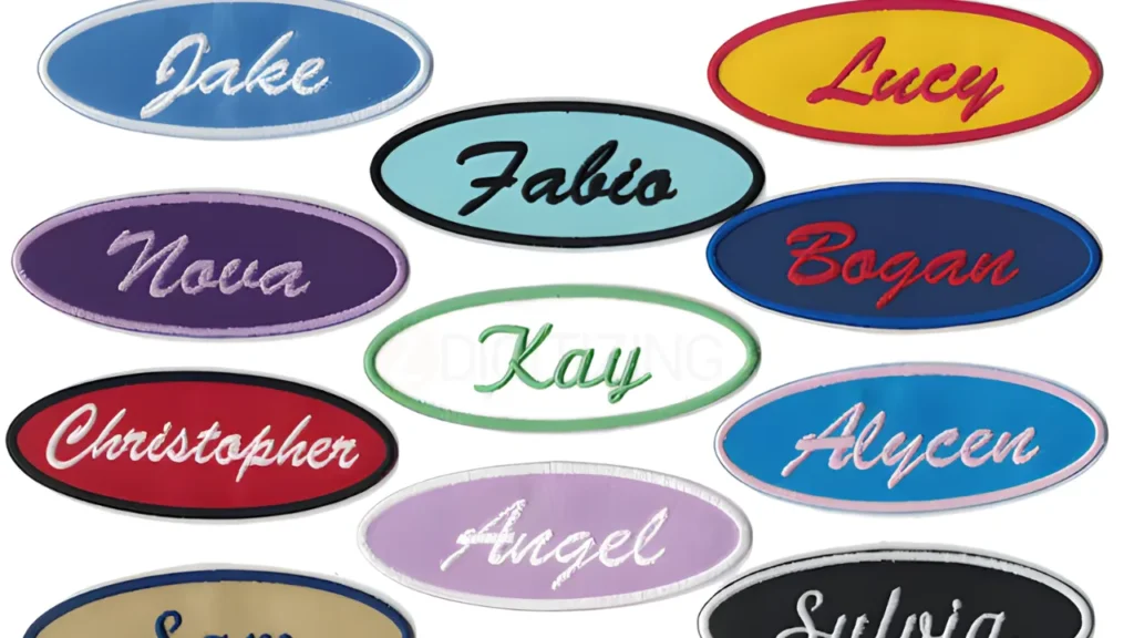 Custom Name and Monogram Patches