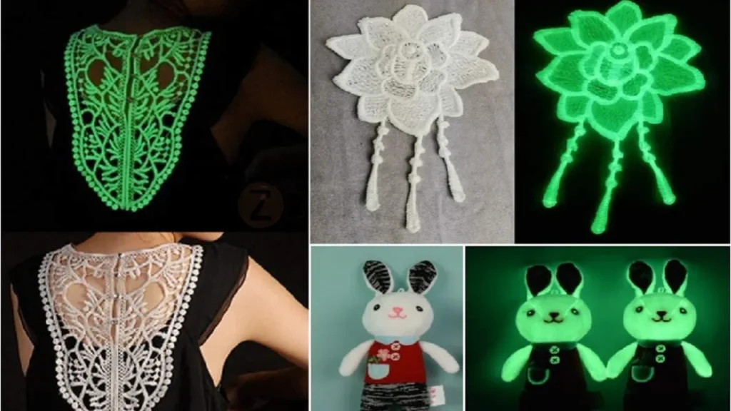 Glow-in-the-Dark and Reflective Threads