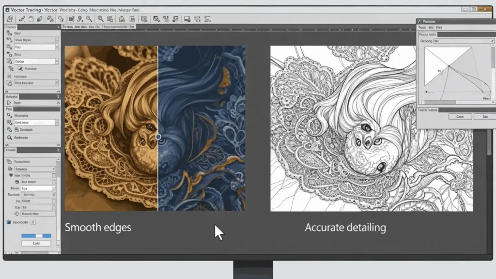 Glatte Kanten und präzise Details