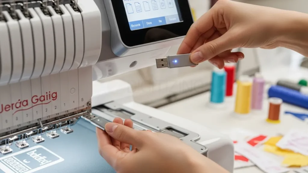 Step 2 Load the Design into Your Machine