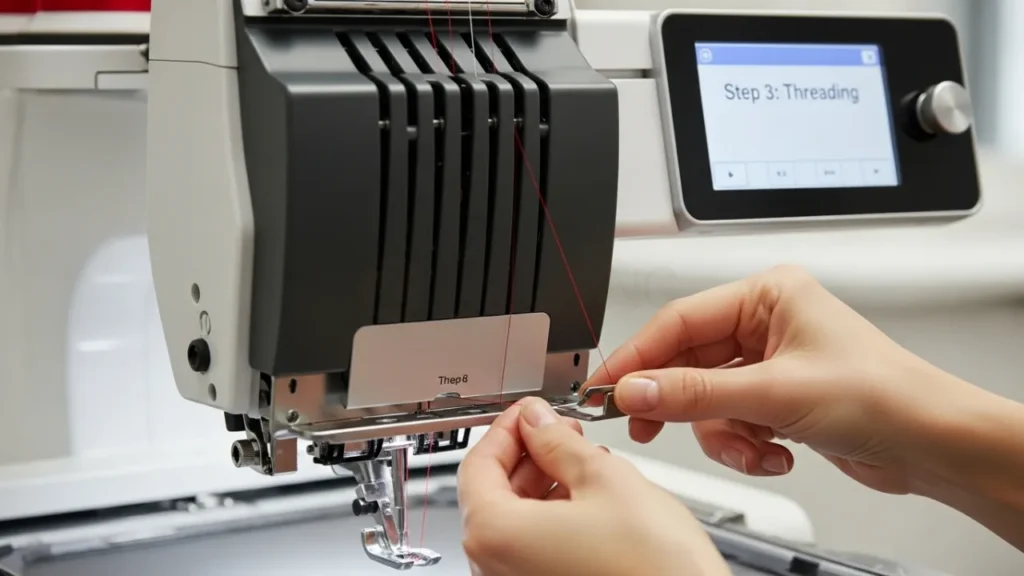 Step 3 Thread the Machine