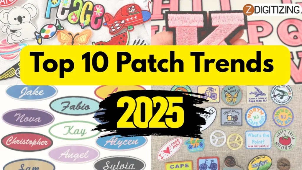 Top 10 Design Trends for Custom Embroidered Patches in 2025