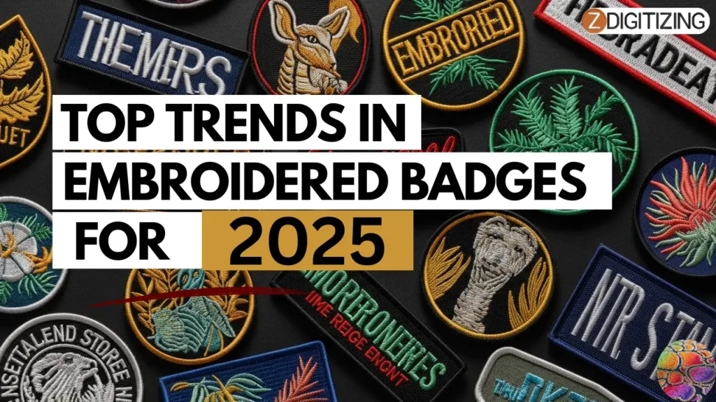Top Trends in Embroidered Badges for 2025