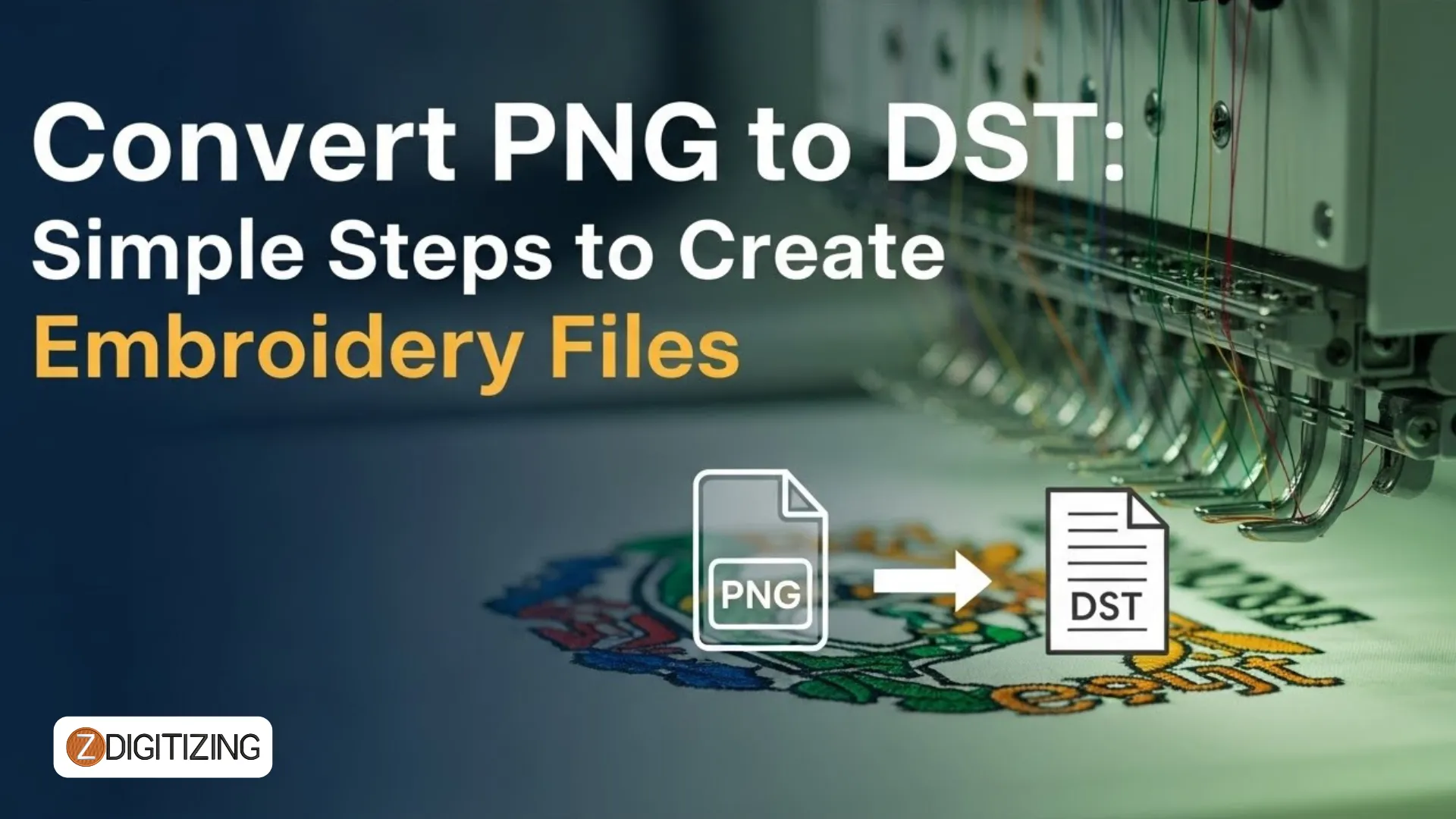 Convert PNG to DST Simple Steps to Create Embroidery Files