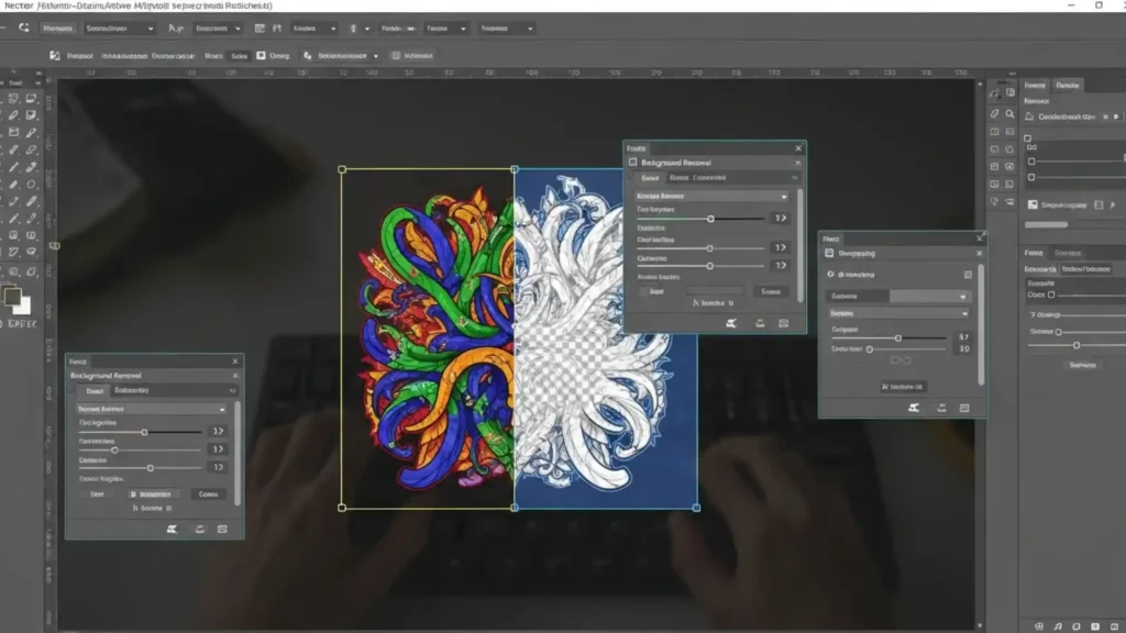 Background Removal and Sharpening