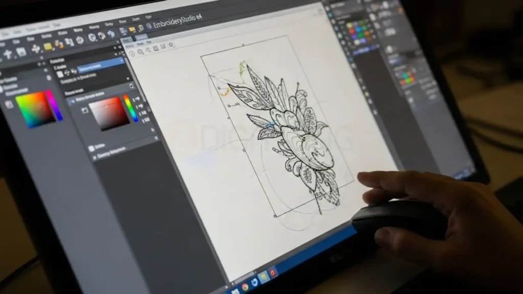 Digitizing in Wilcom EmbroideryStudio e4 Pro Production Workflow