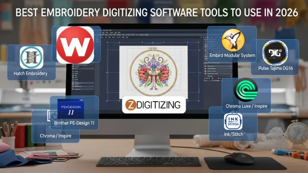 Top Software Tools Every Embroidery Digitizer Should Use in 2026