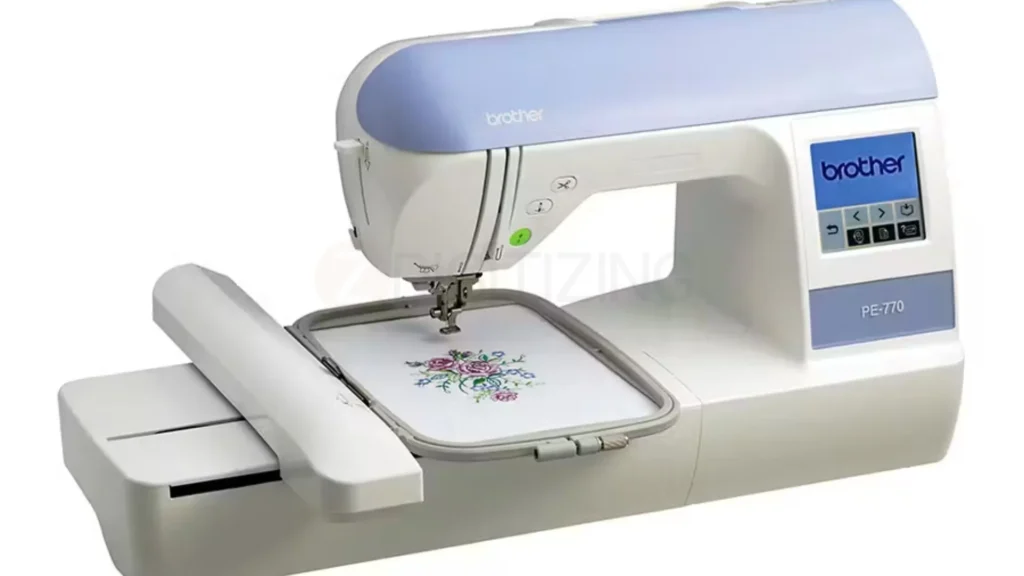 How is the Brother PE 770 Embroidery Machine Built