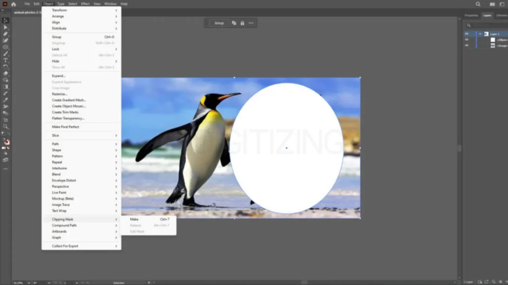 Using Clipping Masks, Compound Paths, and Shape Builders