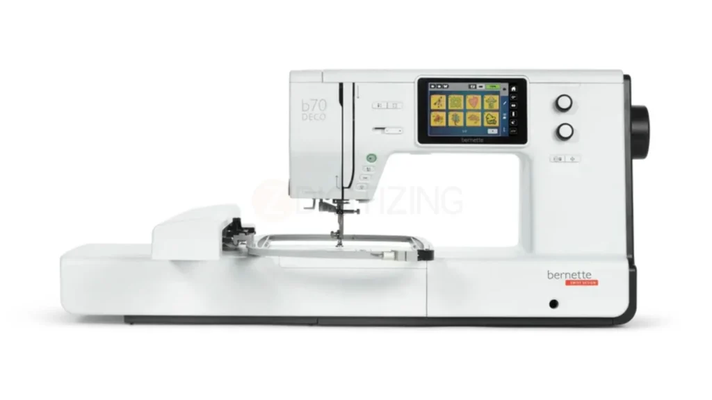 Bernette B70 DECO – Meilleure machine à broder spécialisée