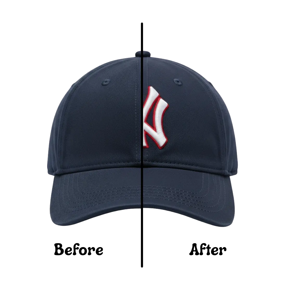 Cap Logo Digitizing