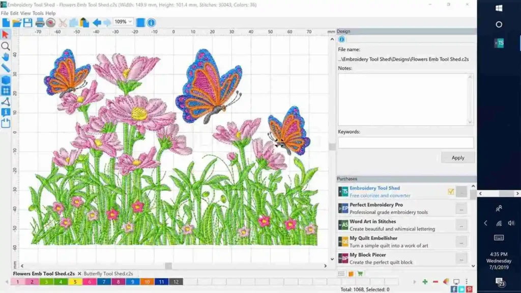 DIME Embroidery Toolshed – L’écosystème évolutif