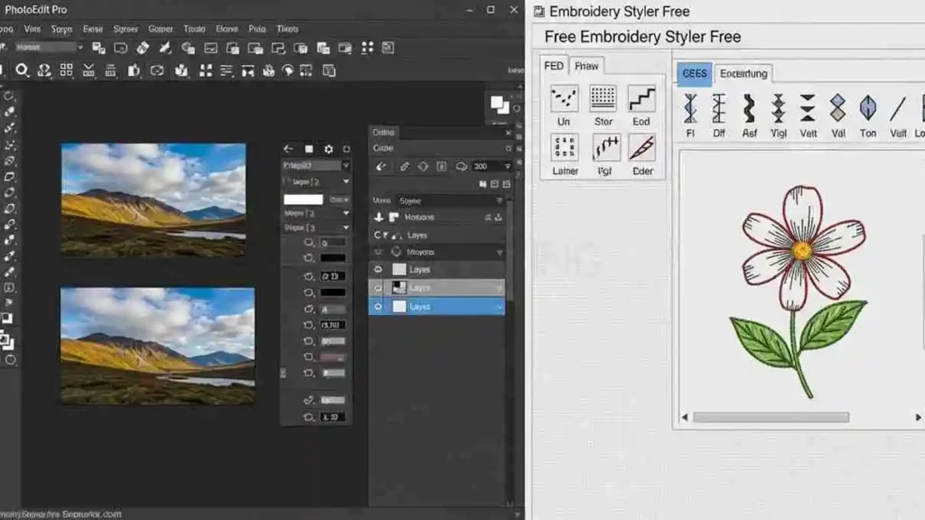 Editing Software vs. Embroidery Digitizing Software Free