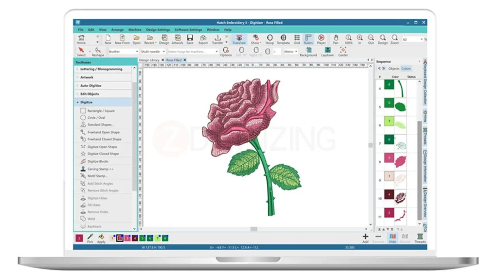 Hatch Embroidery 3 (Easy and Balanced Choice)