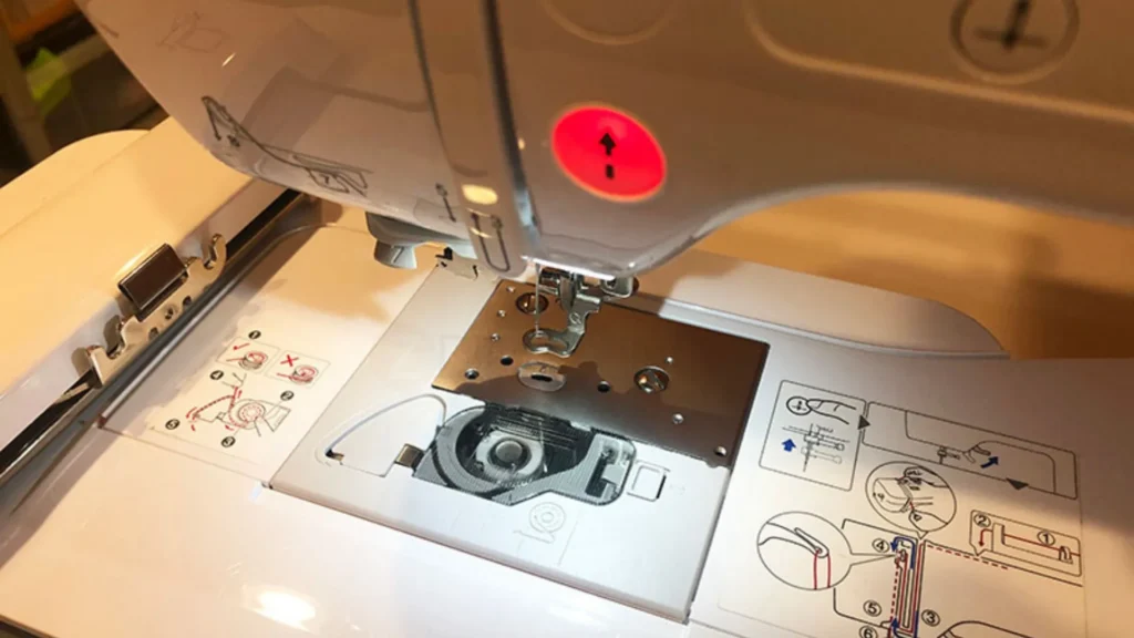 How To Wind The Bobbin For The Brother PE570 Embroidery Machine