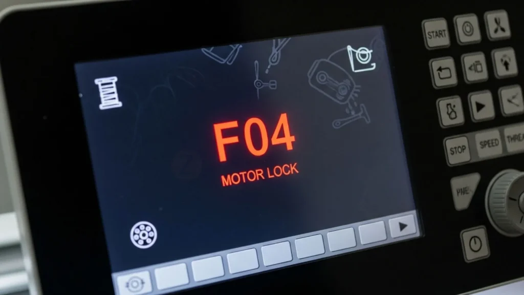 The F04 Error (Motor Lock)