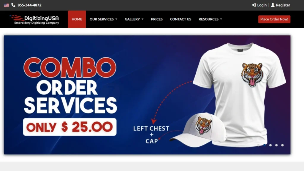 #3 DigitizingUSA Reliable for Custom Designs