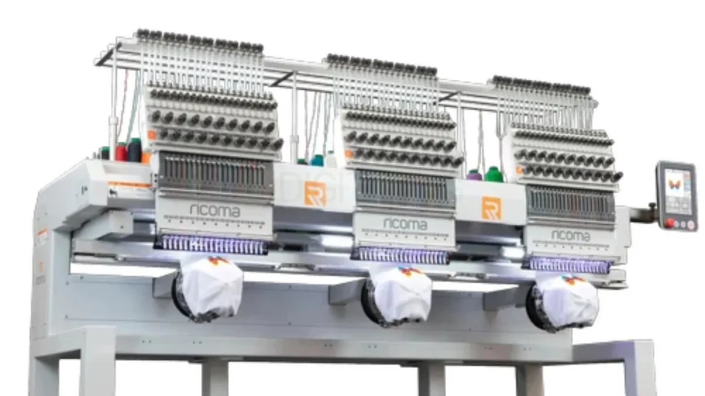 3-Head Ricoma Embroidery Machines The Middle Ground
