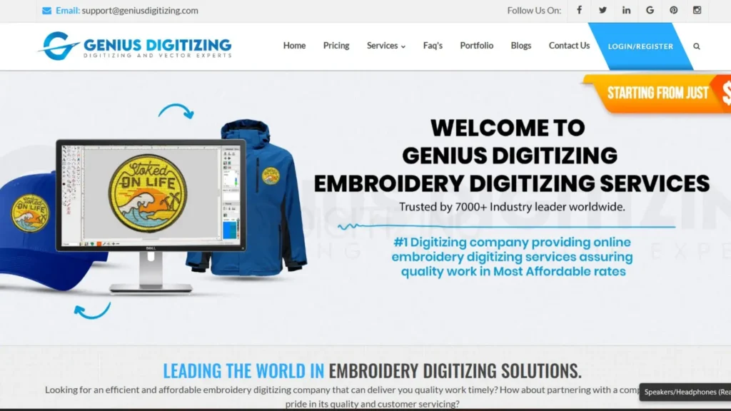 #4 Genius Digitizing Support Makes a Big Difference