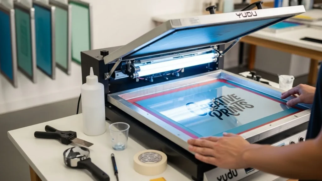 Design Setup and Screen Preparation