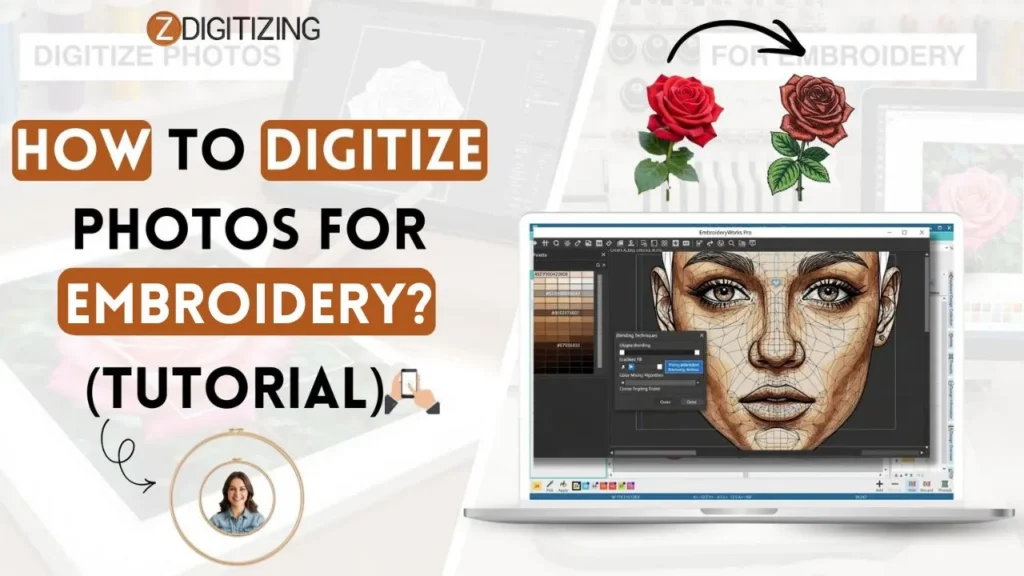How to Digitize Photos For Embroidery (Tutorial)
