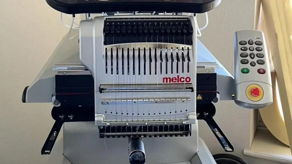 Machine à broder Melco Amaya XT (Un modèle classique mais performant)