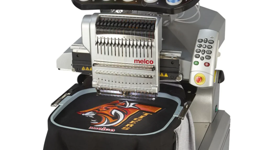Machine à broder Melco EMT16X (pour une production élevée)
