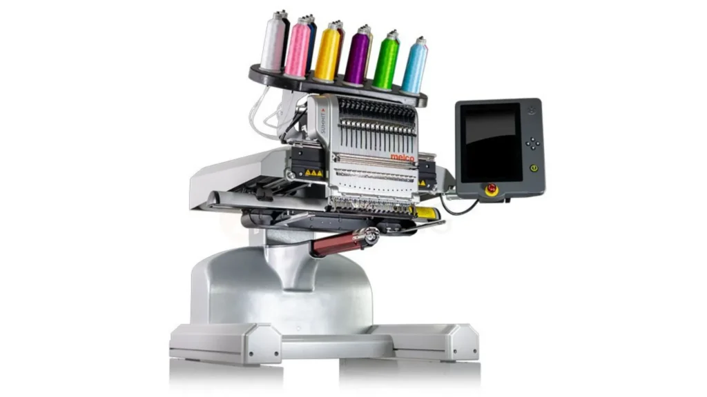 Machine à broder Melco Summit (intelligente et avancée)