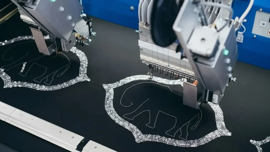 Start Single Sequin Lines (Outlines)