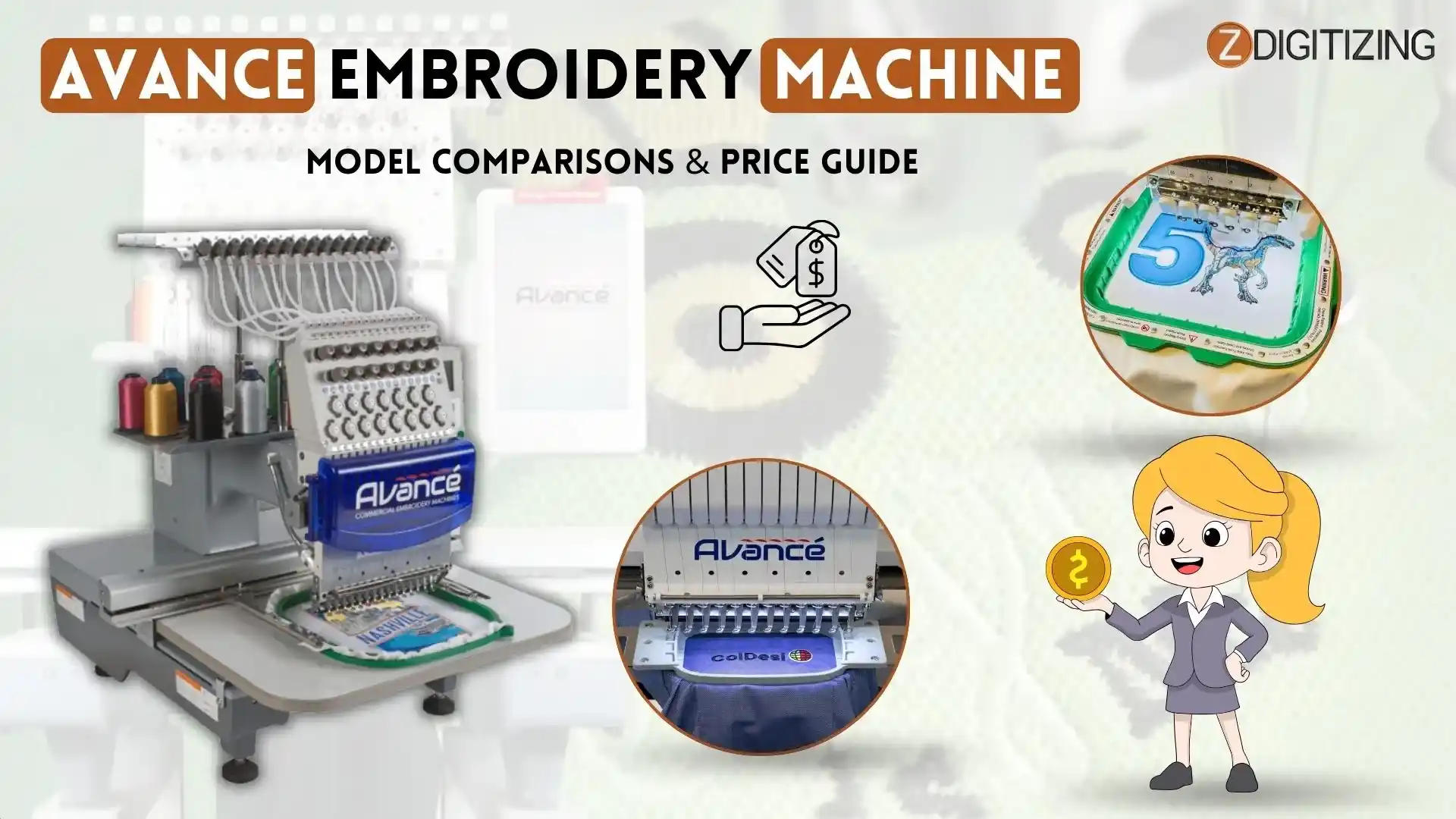 Avance Embroidery Machine