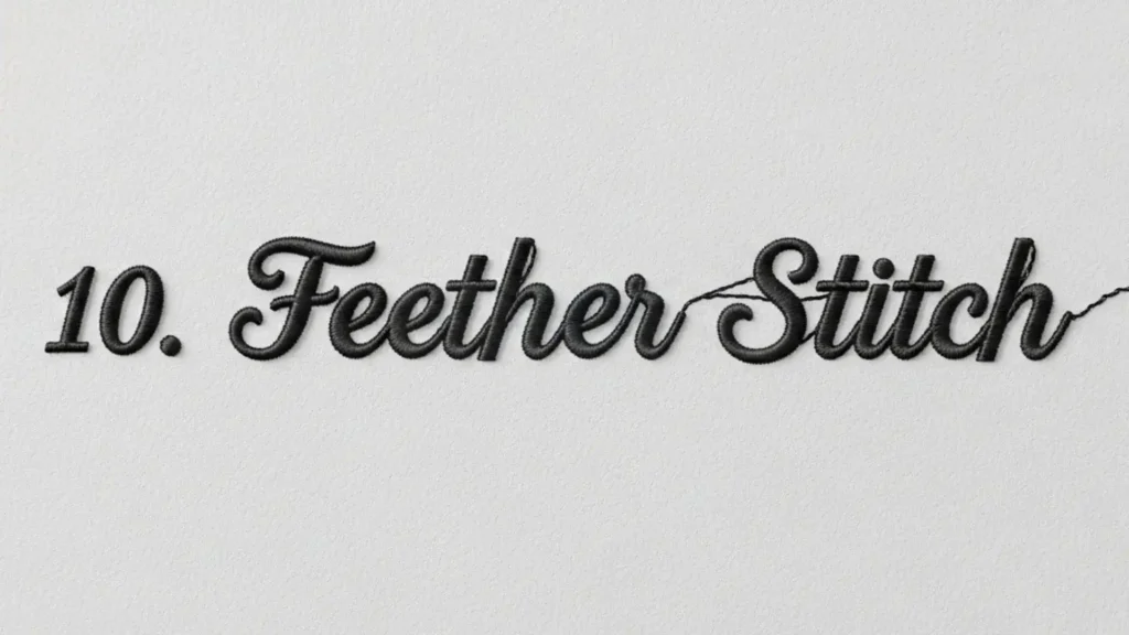 Feather Stitch