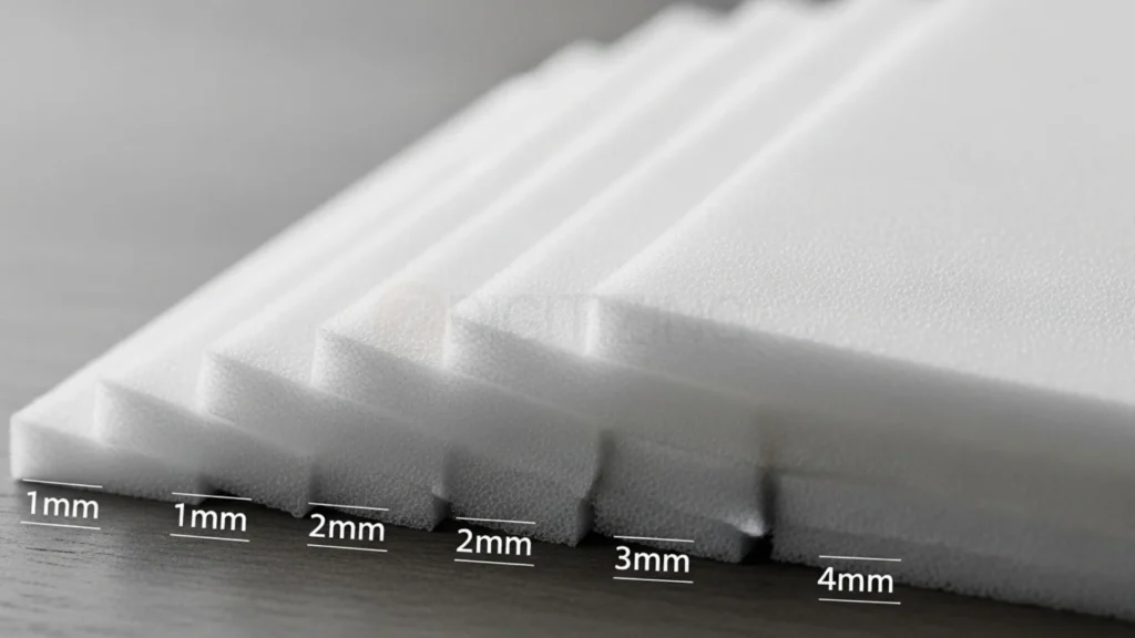 Foam Thickness Selection