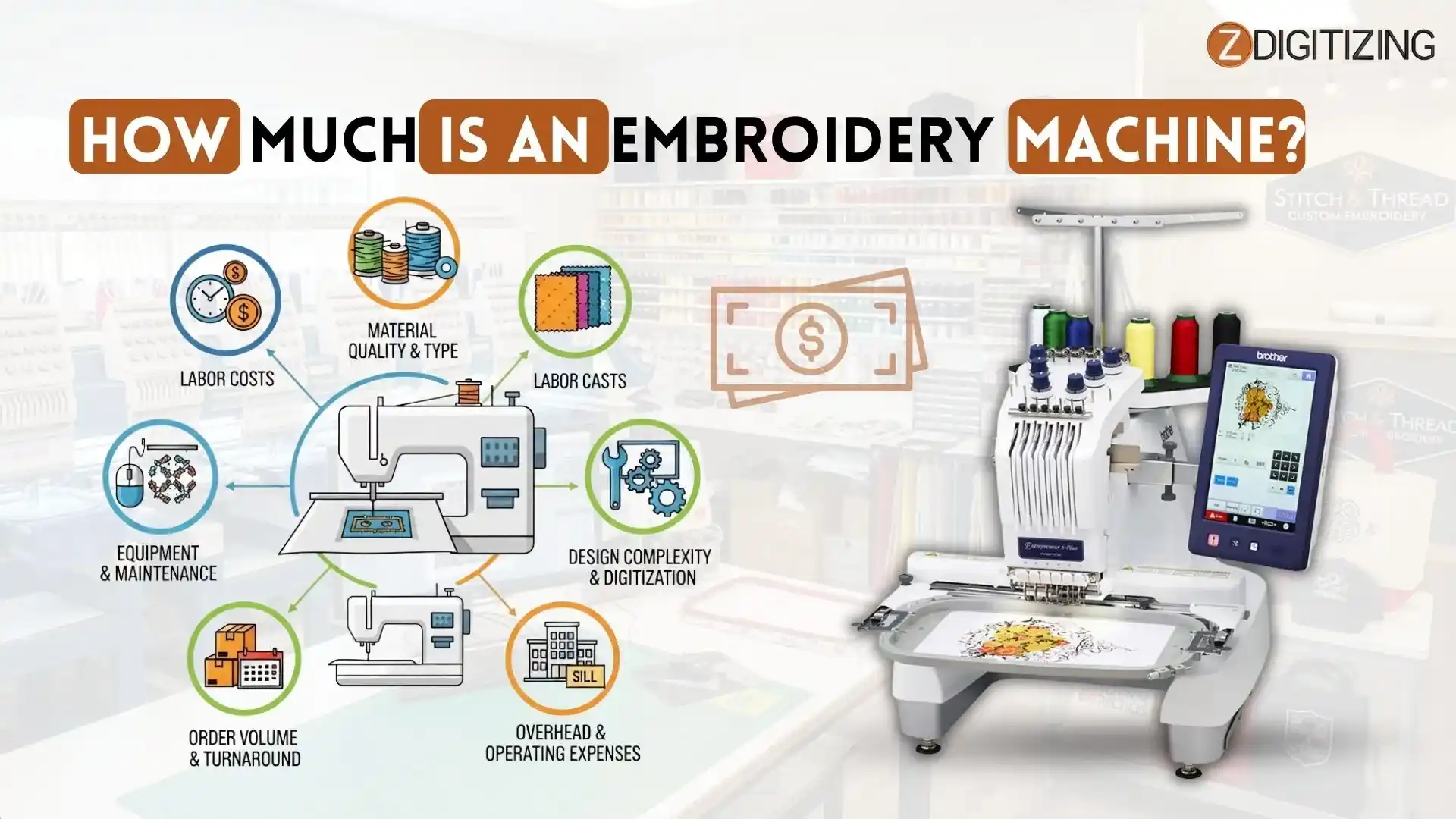 How Much is an Embroidery Machine