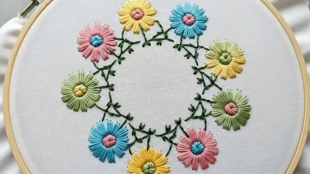 Lazy Daisy Stitch