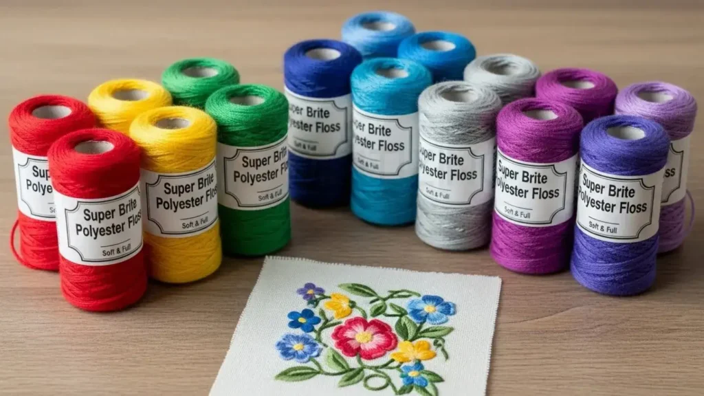 Super Brite Polyester Floss