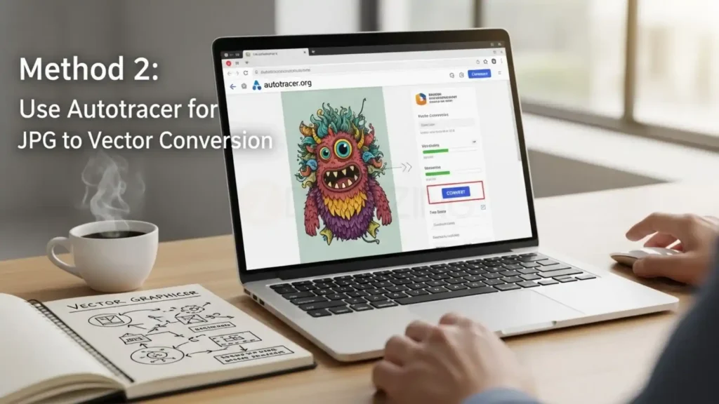 Use Autotracer for Fast JPG to Vector Conversion