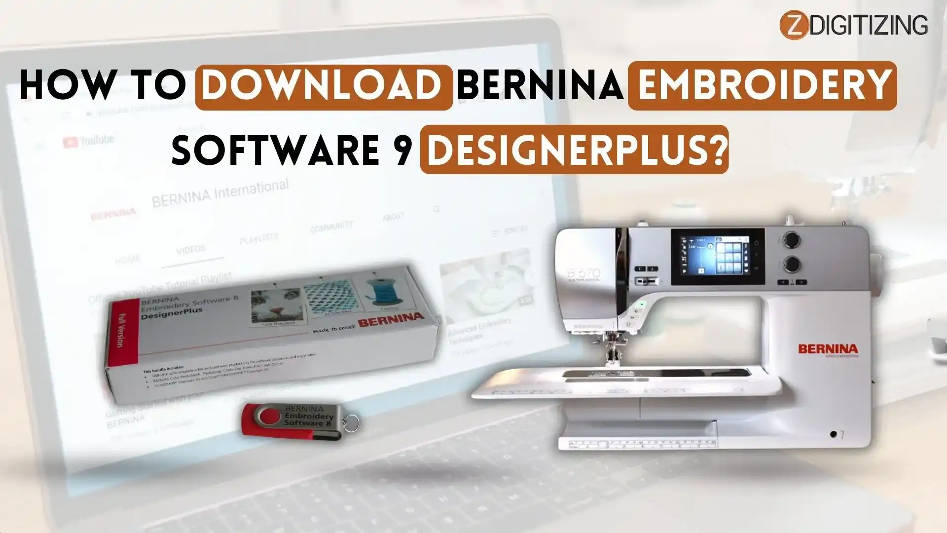 How to Download BERNINA Embroidery Software 9 DesignerPlus